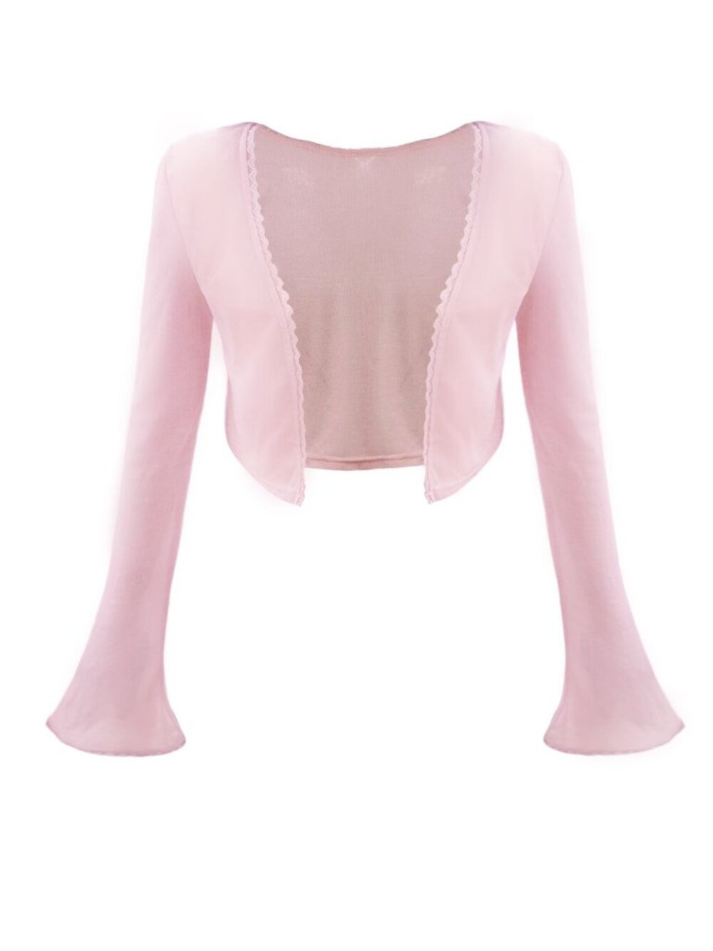 pink cropped cardigan — sweet cottagecore knit top